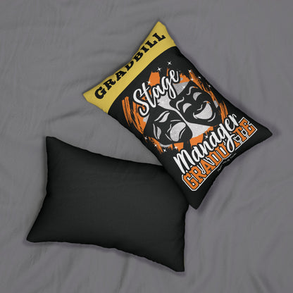 Theatre Technician Graduate Pillow - Stage Manager Home Decor 20" × 14"