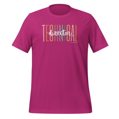 Technical Director Overscript T-shirt-mightywithalltrades