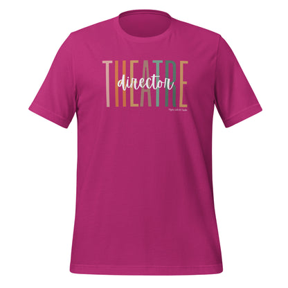 Theatre Director Overscript T-shirt-mightywithalltrades