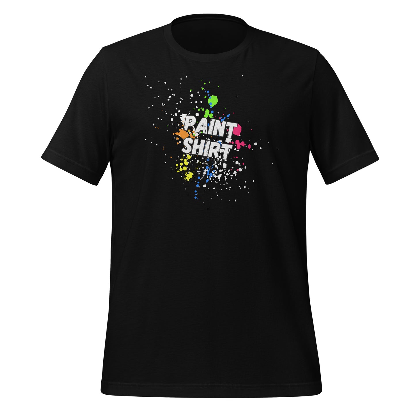 Paint Shirt T-shirt- White Font-mightywithalltrades