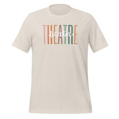 Theatre Director Overscript T-shirt-mightywithalltrades