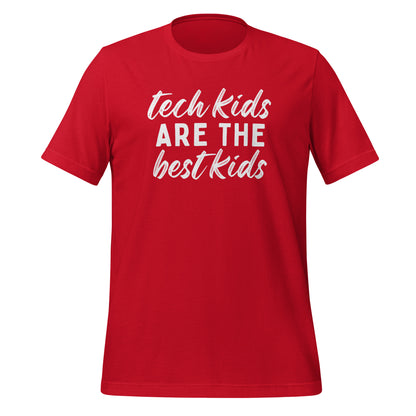 Tech Kids T-shirt - White Font-mightywithalltrades