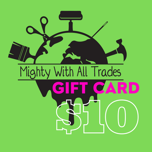 Store Gift Card - Electronic-mightywithalltrades