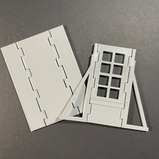 11 pc DOORS AND FLATS ONLY - 1/2" Scale Model UIL One Act Pay Printed Models