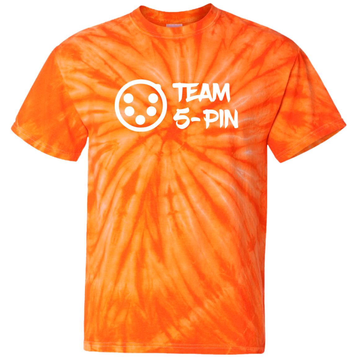 Team 5 Pin Tie Dye T-shirt-mightywithalltrades