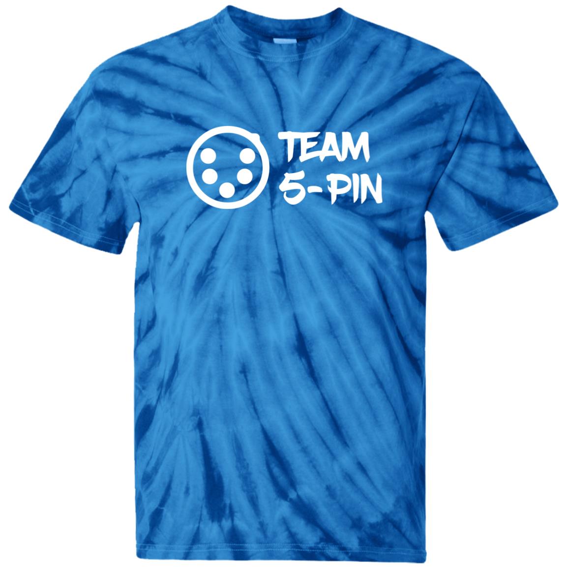 Team 5 Pin Tie Dye T-shirt-mightywithalltrades