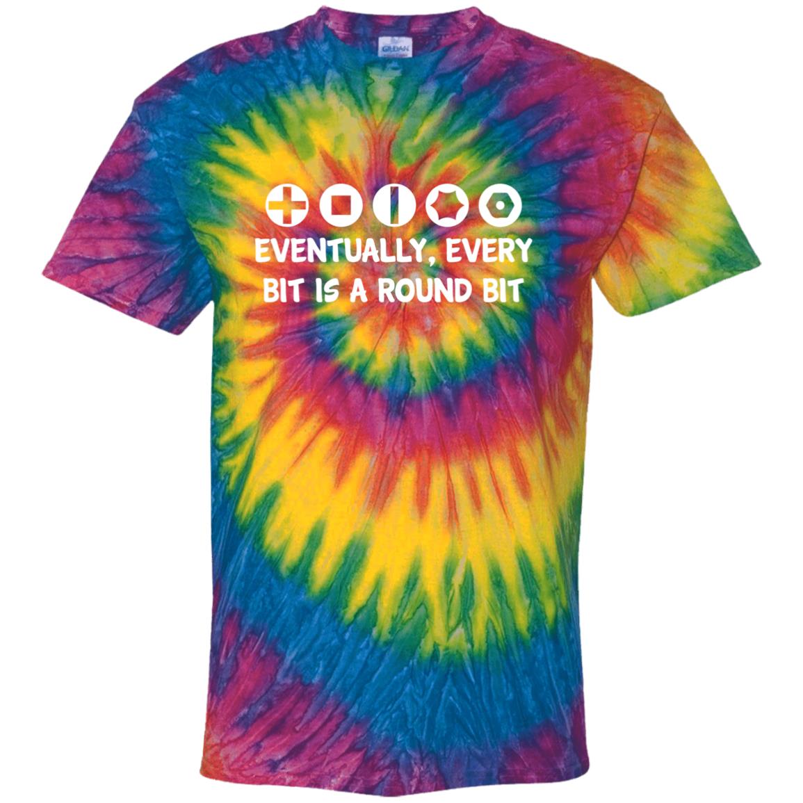 All Bits Are Created Equal Tie Dye T-shirt-mightywithalltrades