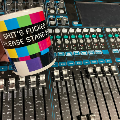 Shit's Fucked Error Coffee Theatre Mug-mightywithalltrades