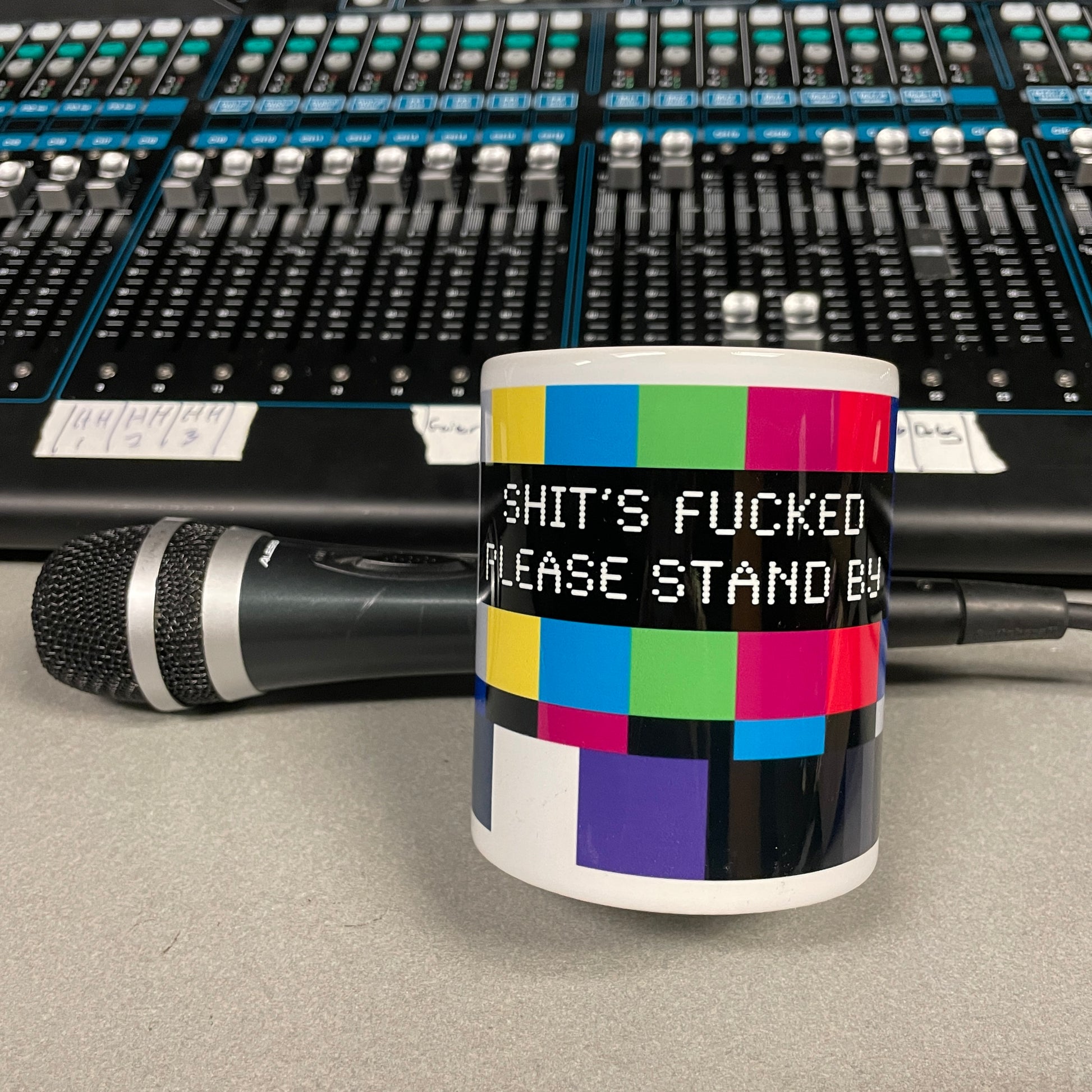 Shit's Fucked Error Coffee Theatre Mug-mightywithalltrades