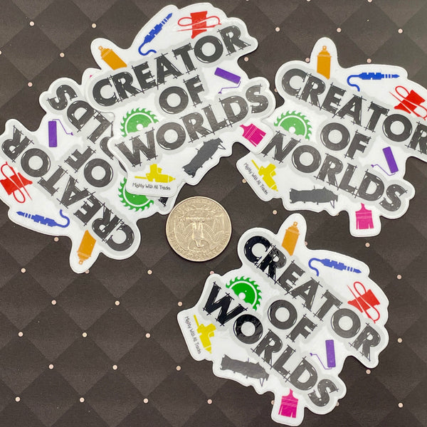 Creator of Worlds Sticker