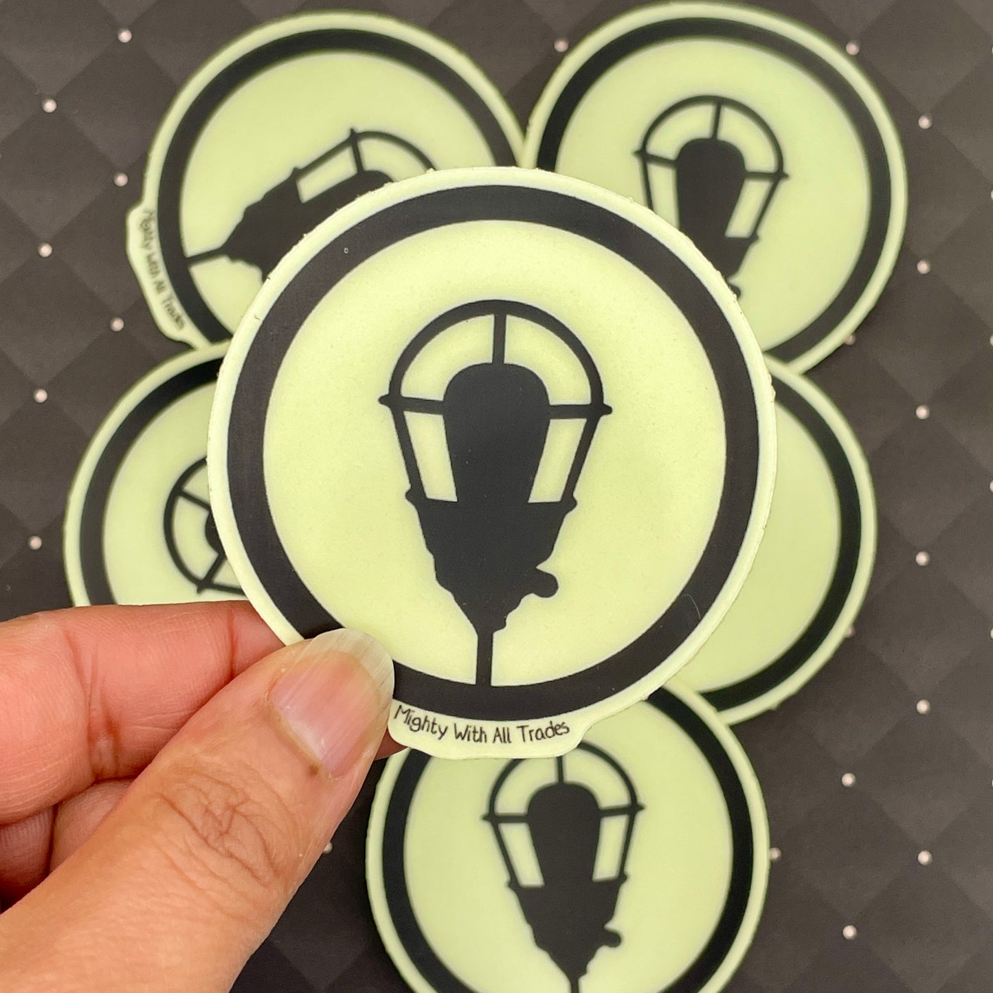 Ghostlight Sticker, Glow in the Dark-mightywithalltrades