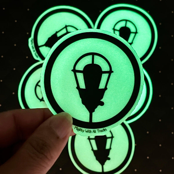Ghostlight Sticker, Glow in the Dark