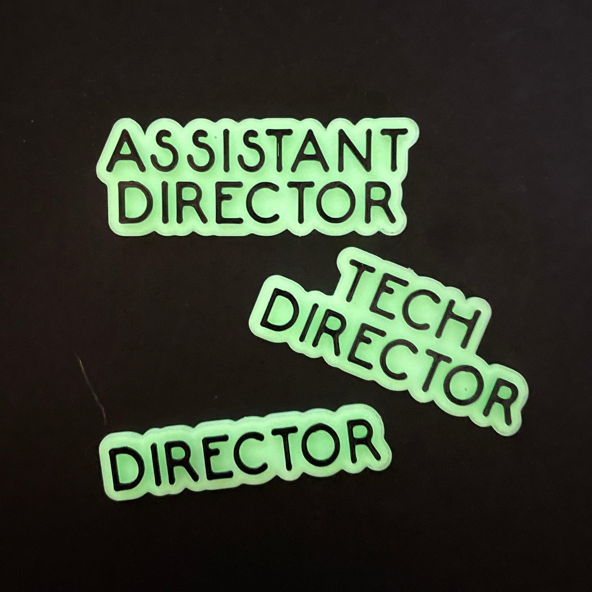 Assistant Director Name Badge, Offset Assistant Director Magnet