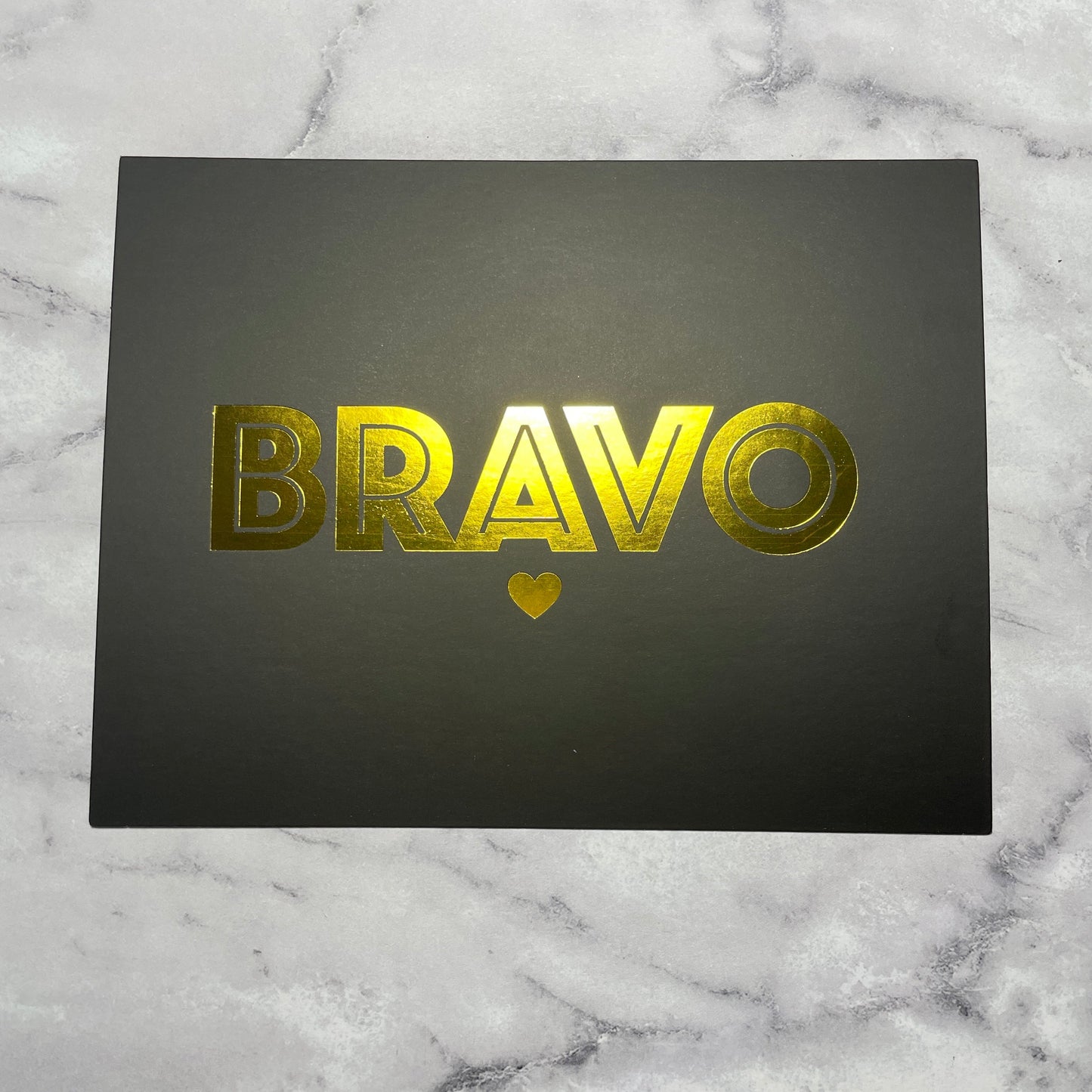Bravo Foiled Cards, Set of 8 Greeting & Note Cards