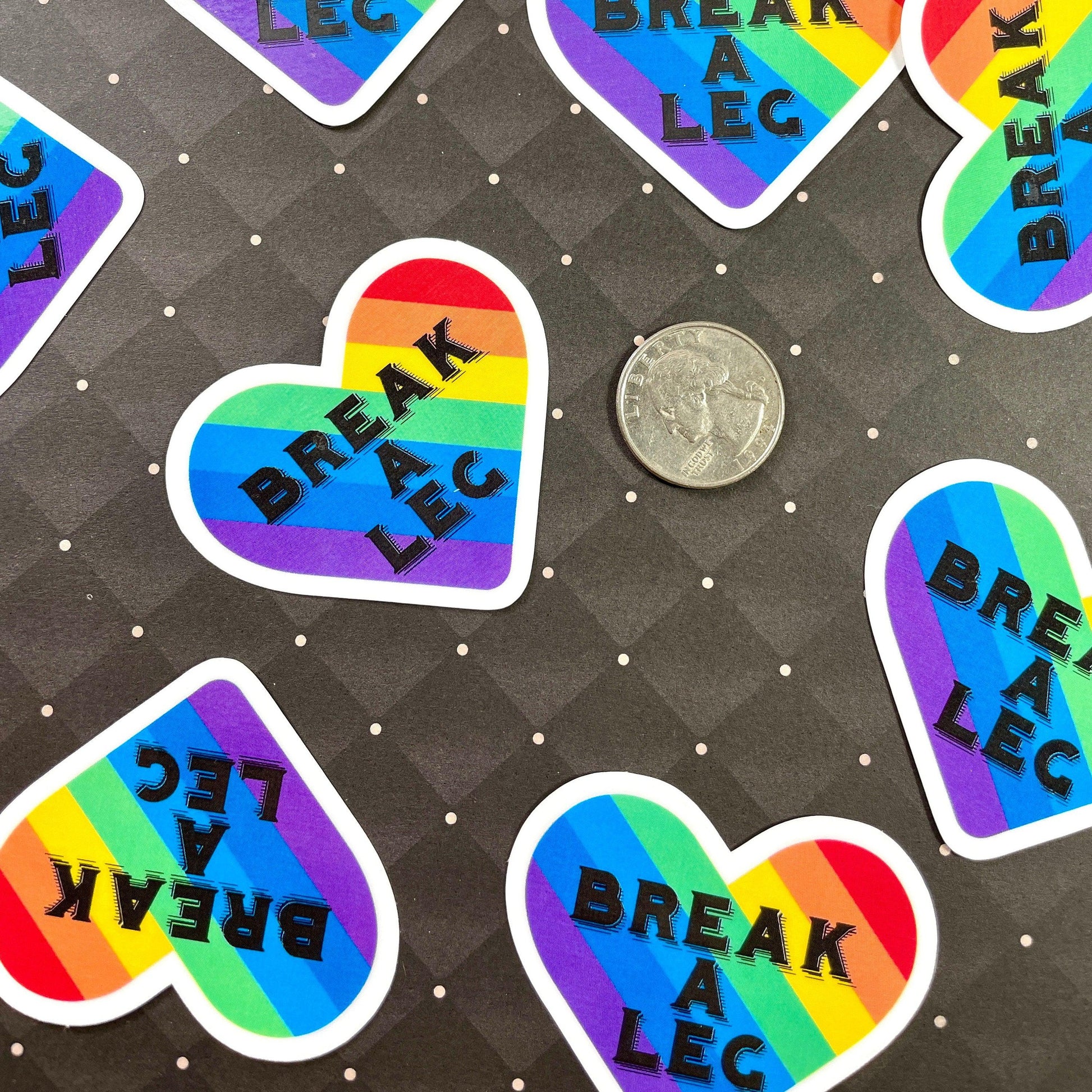 Break A Leg Sticker Stickers