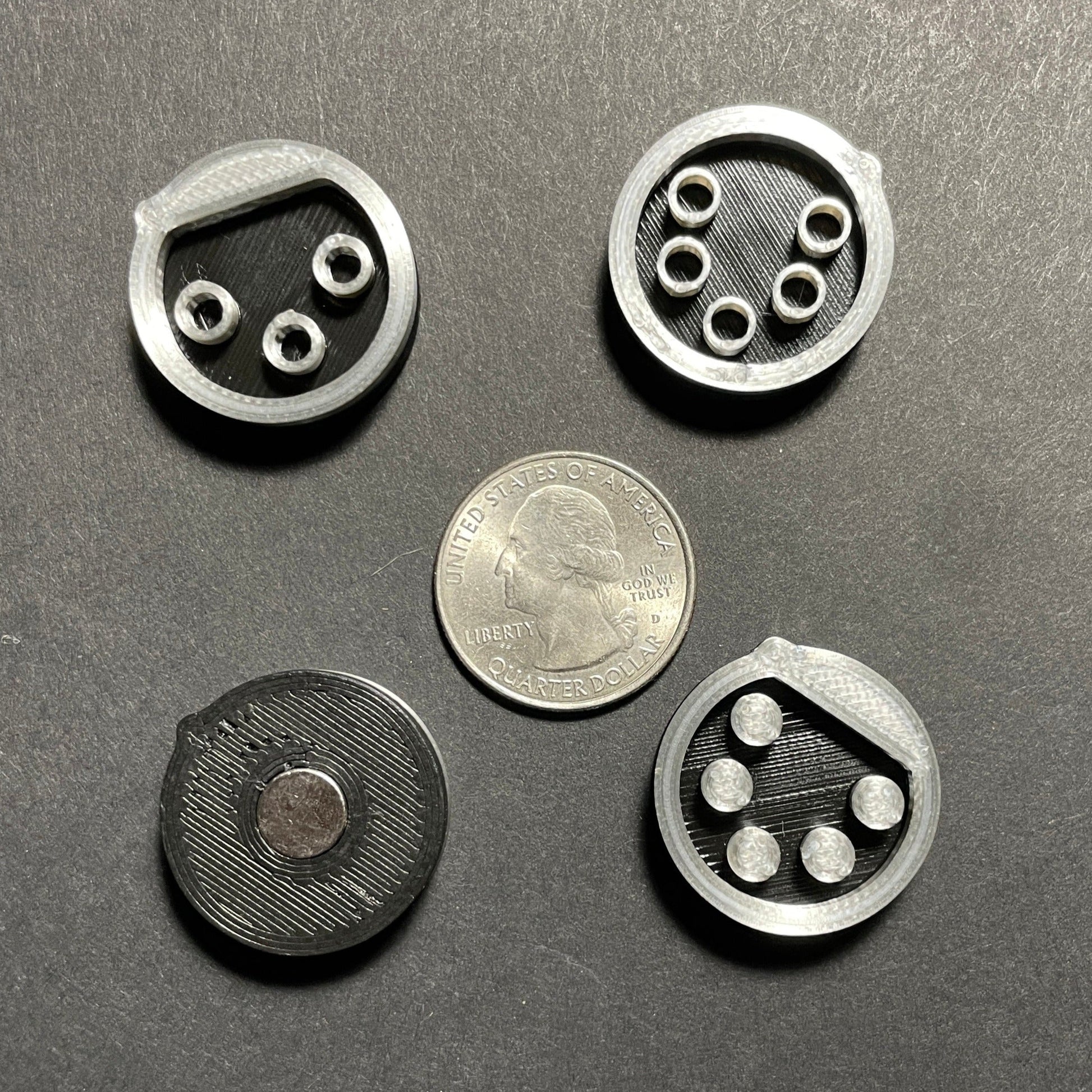 Cable Terminal Magnets, Set of 4 Refrigerator Magnets