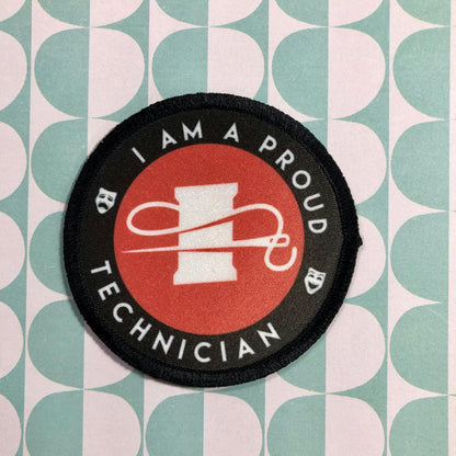 Costumer Proud Technician Iron-on Patch Appliques & Patches