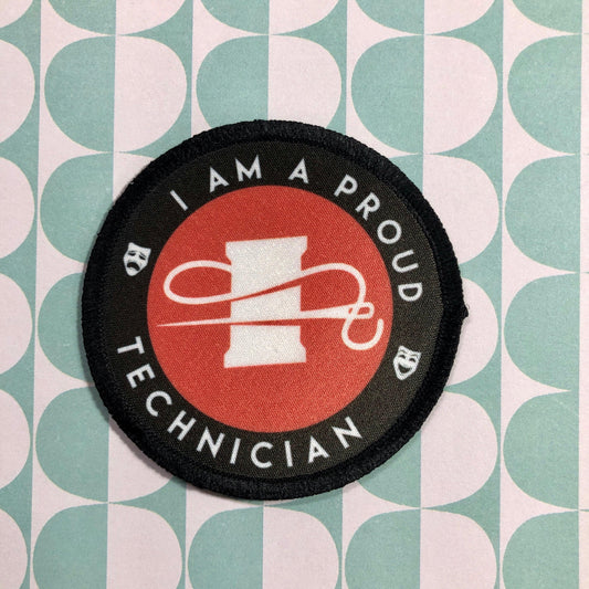 Costumer Proud Technician Iron-on Patch Appliques & Patches