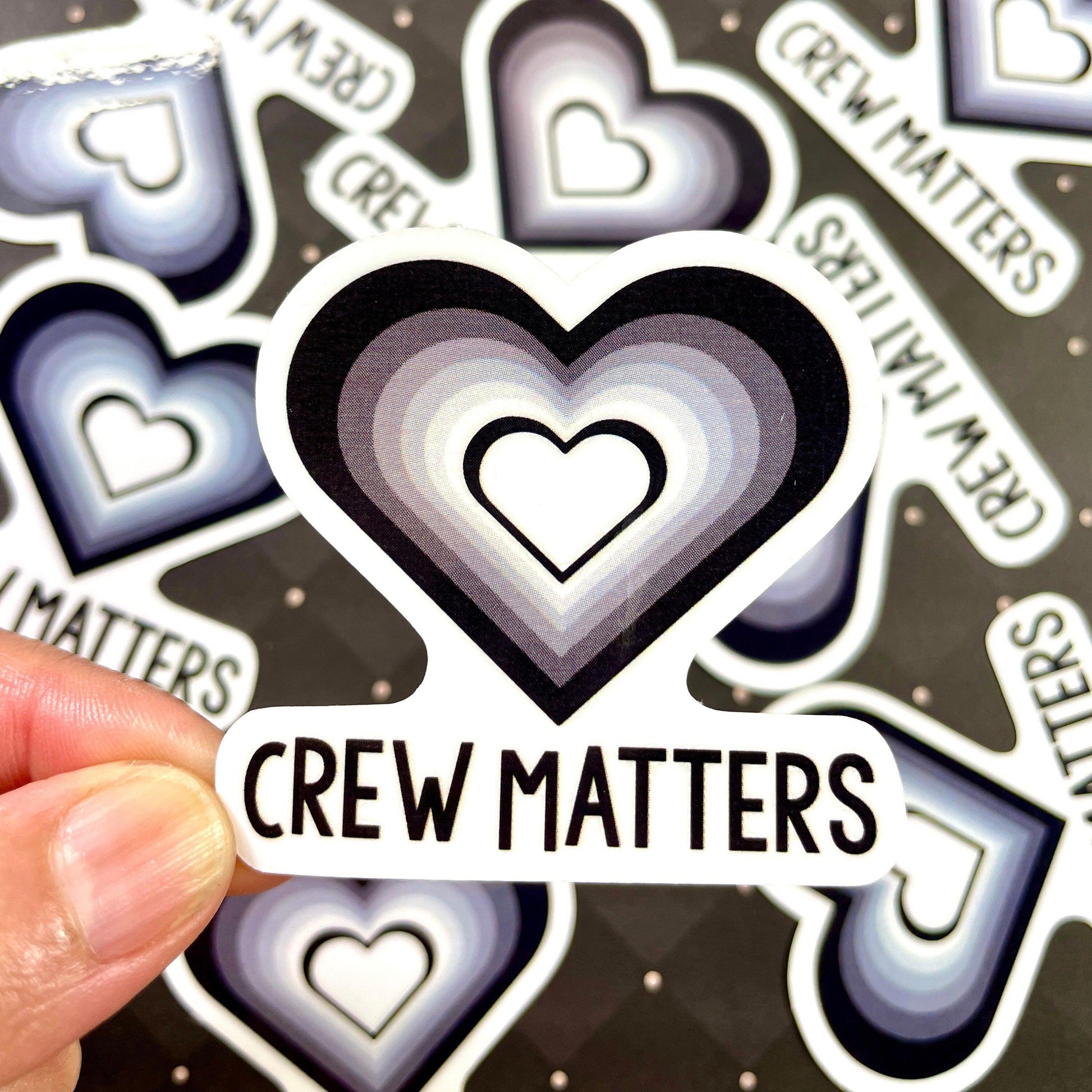 Crew Matters Sticker Stickers