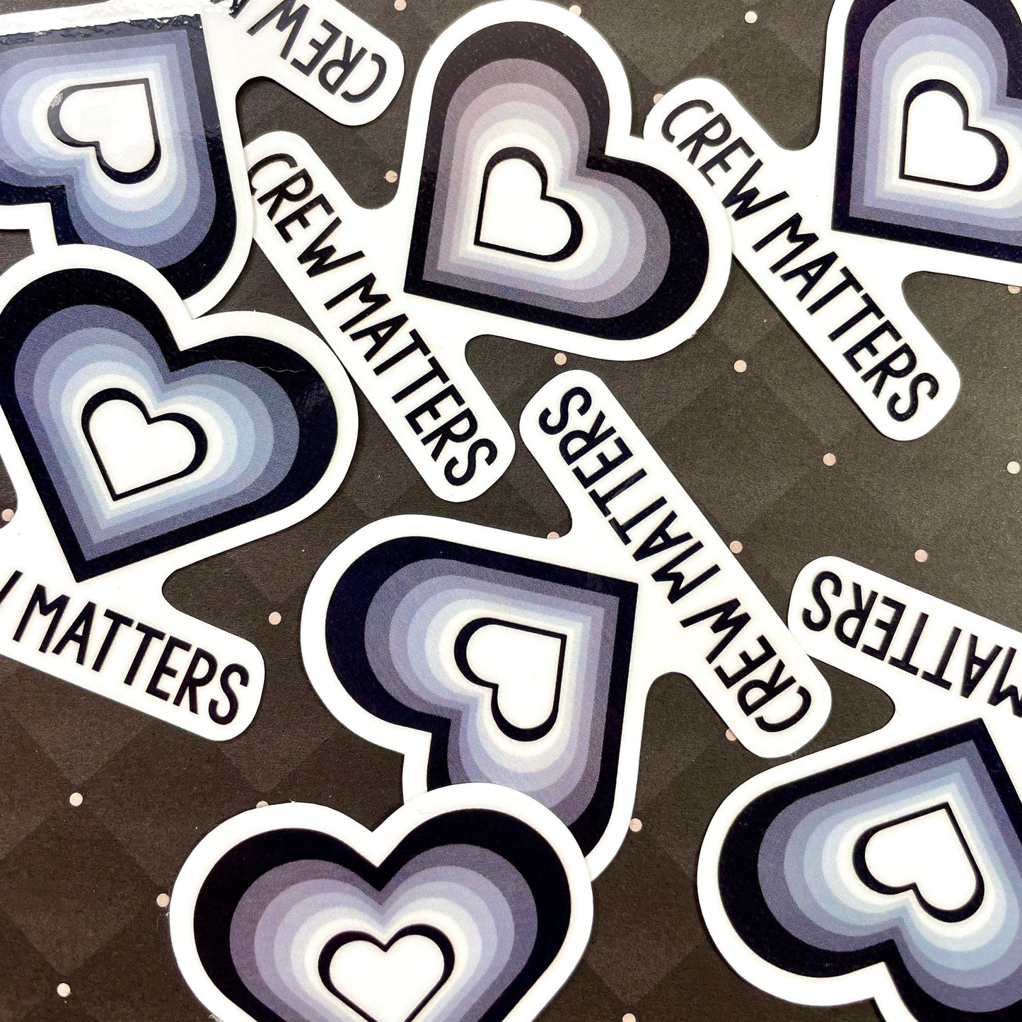 Crew Matters Sticker Stickers