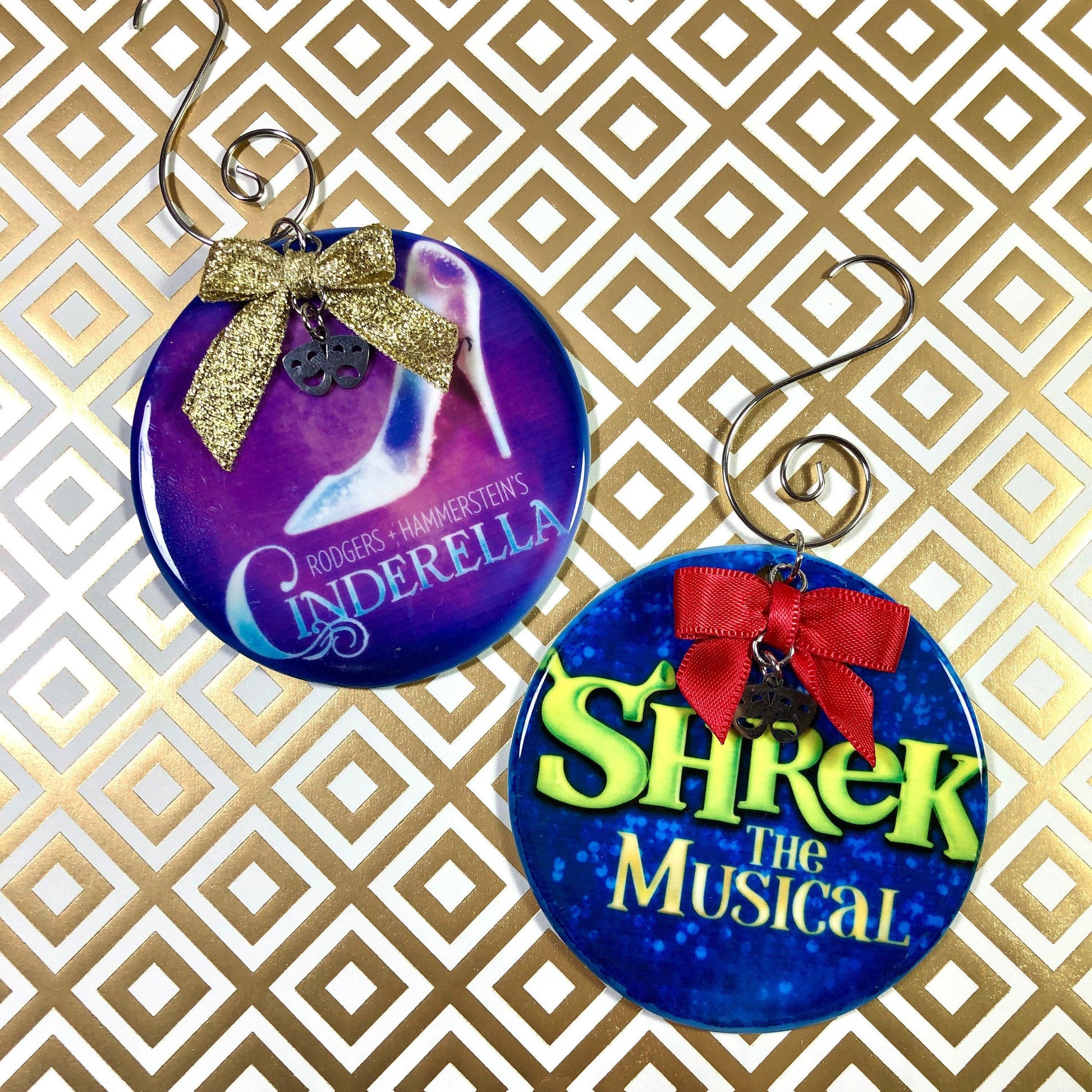 Custom Theatre Christmas Ornament - CLICK TO PERSONALIZE Holiday Ornaments Broadway Version