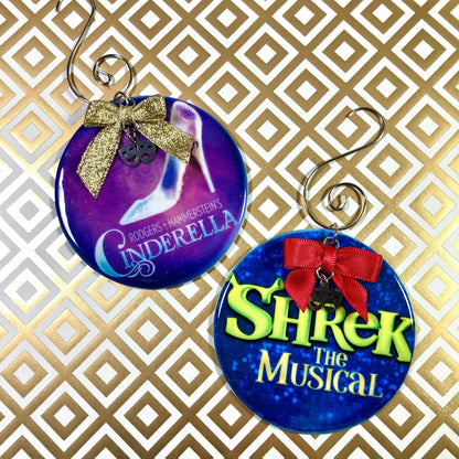 Custom Theatre Christmas Ornament - CLICK TO PERSONALIZE Holiday Ornaments Broadway Version