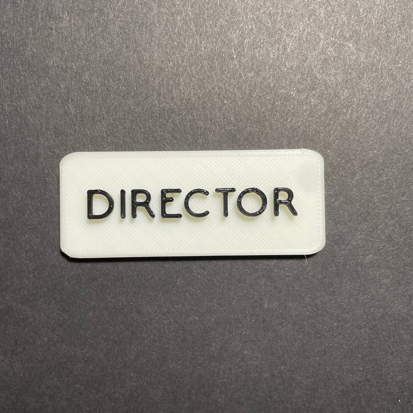 Director Name Badge, Square Director Magnet