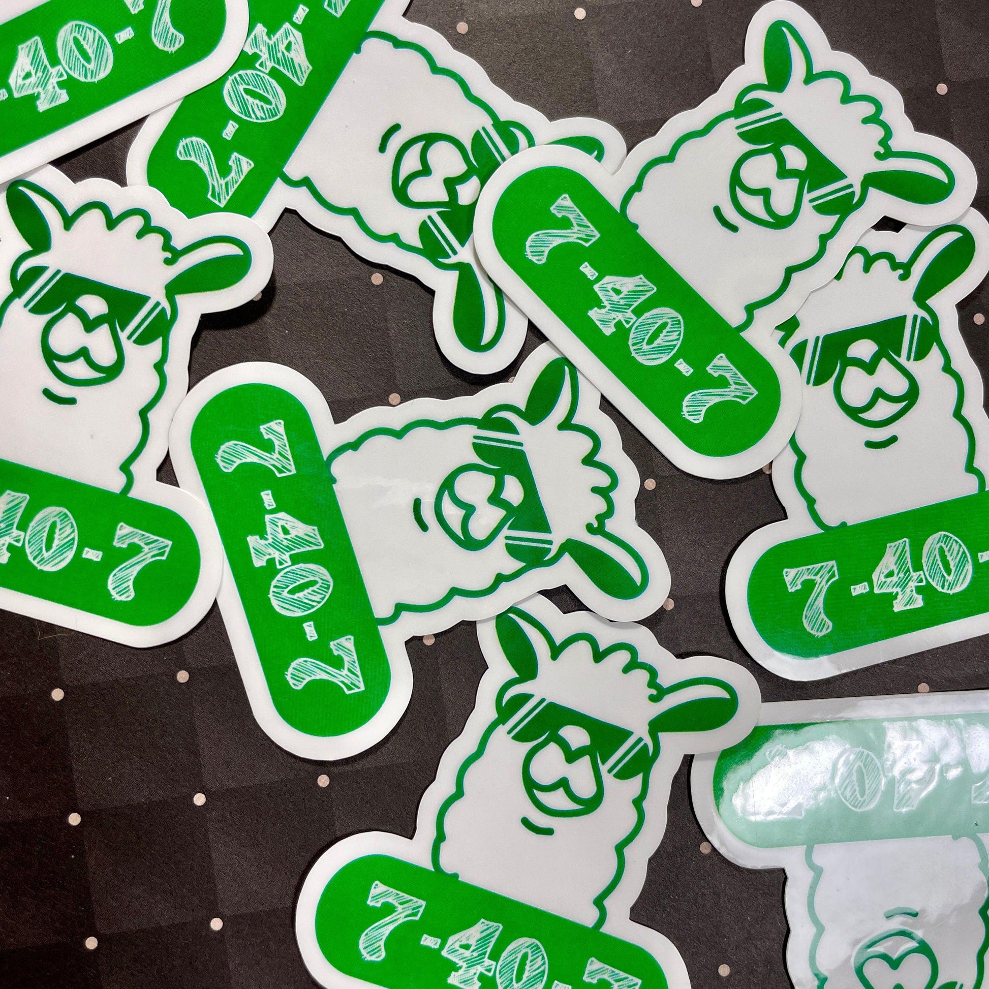 Drama Llama Sticker, One Act Play Stickers