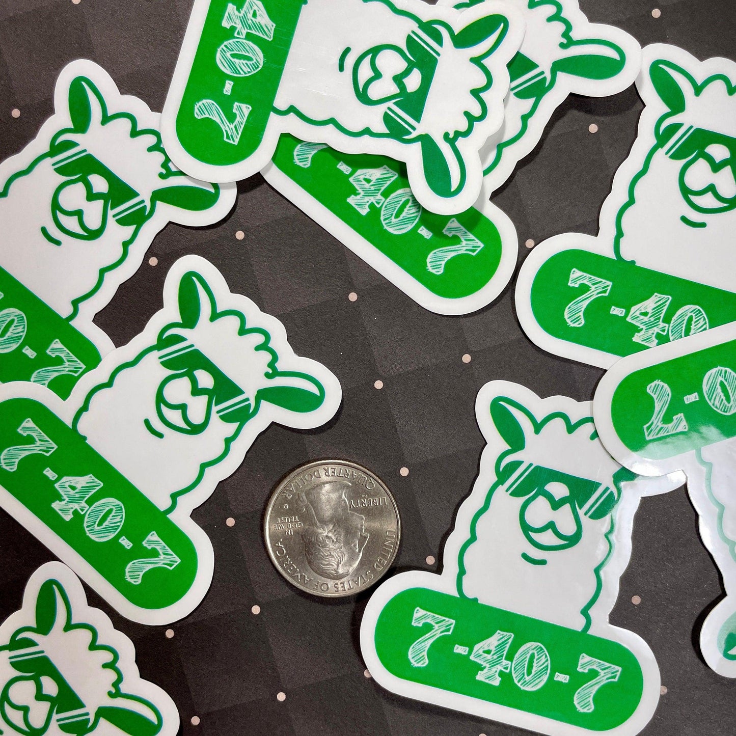 Drama Llama Sticker, One Act Play Stickers