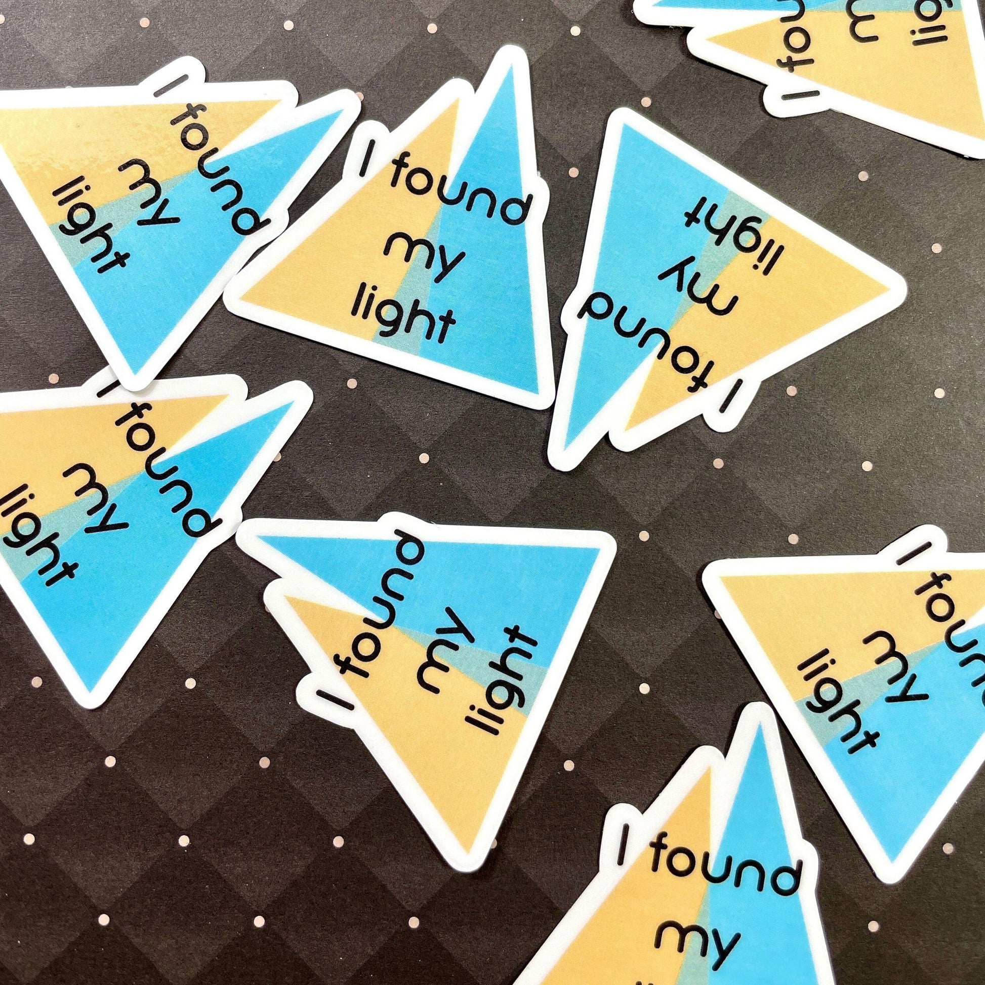 Found My Light Sticker Stickers