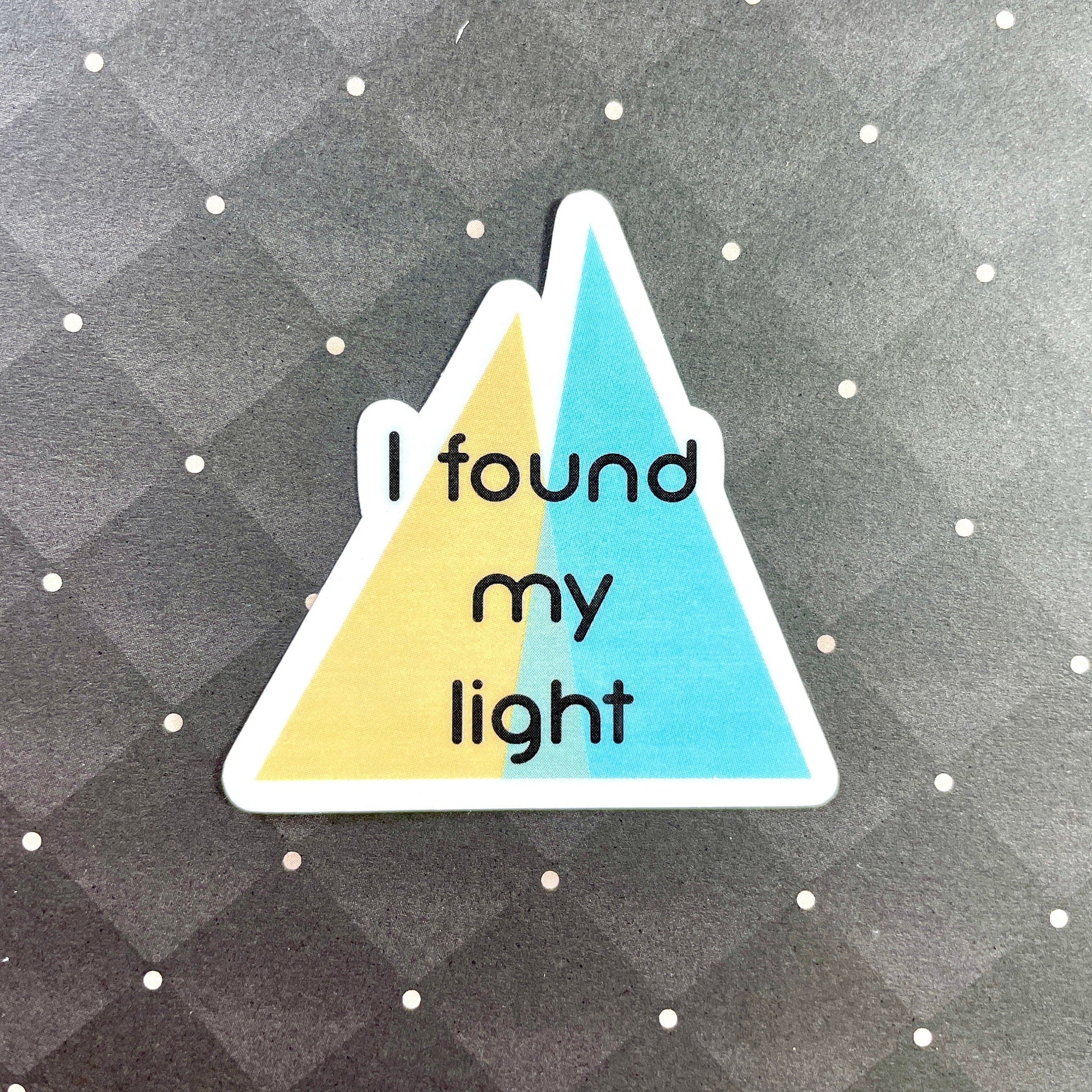 Found My Light Sticker Stickers