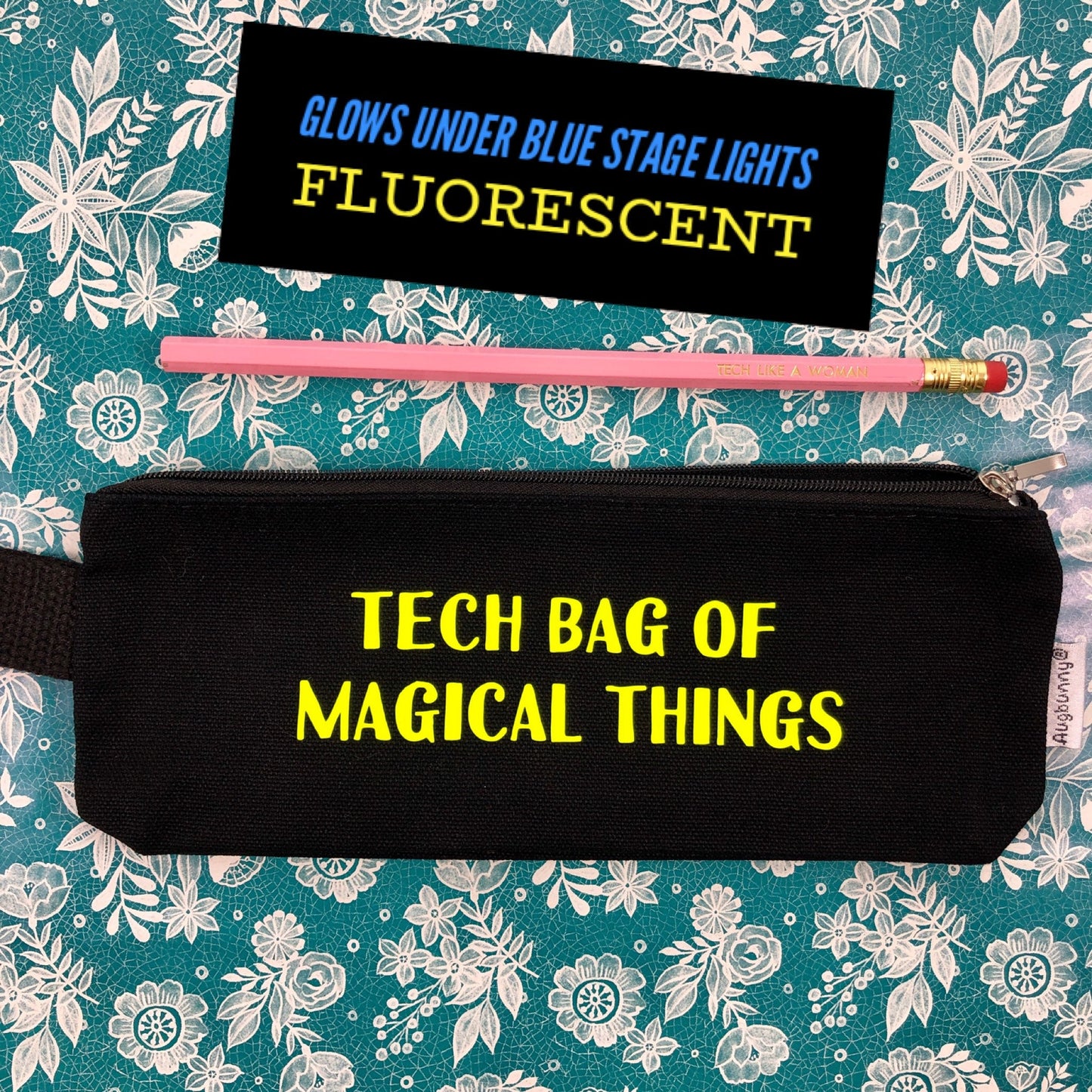 Tech Bag of Magical Things Pencil Pouch-mightywithalltrades