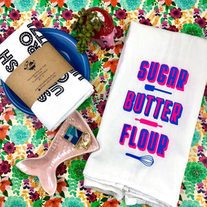 Waitress Musical Kitchen Towel-broadway gifts-mightywithalltrades