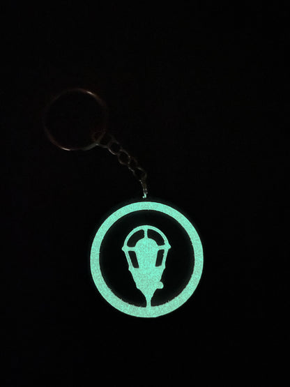 3D Printed Glowing Ghostlight Keychain-mightywithalltrades