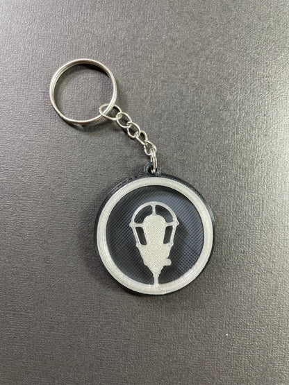 3D Printed Glowing Ghostlight Keychain-mightywithalltrades