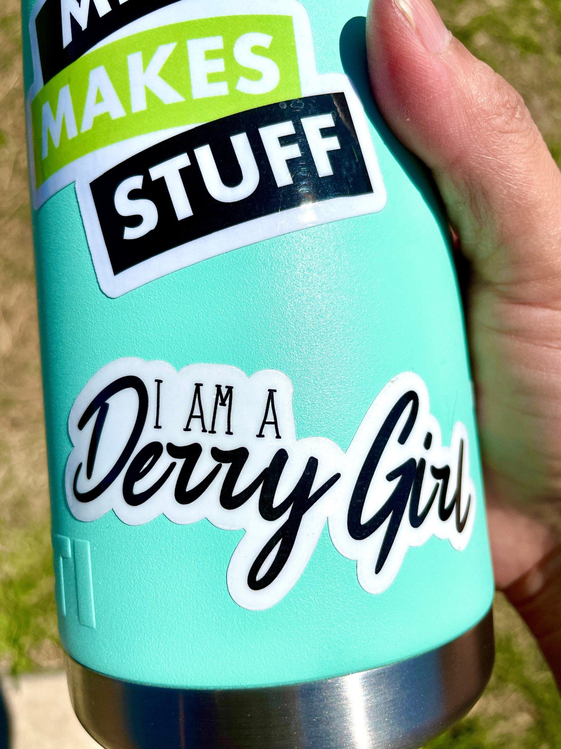 Derry Girl Sticker-mightywithalltrades