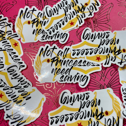 Power Princessess Sticker-mightywithalltrades