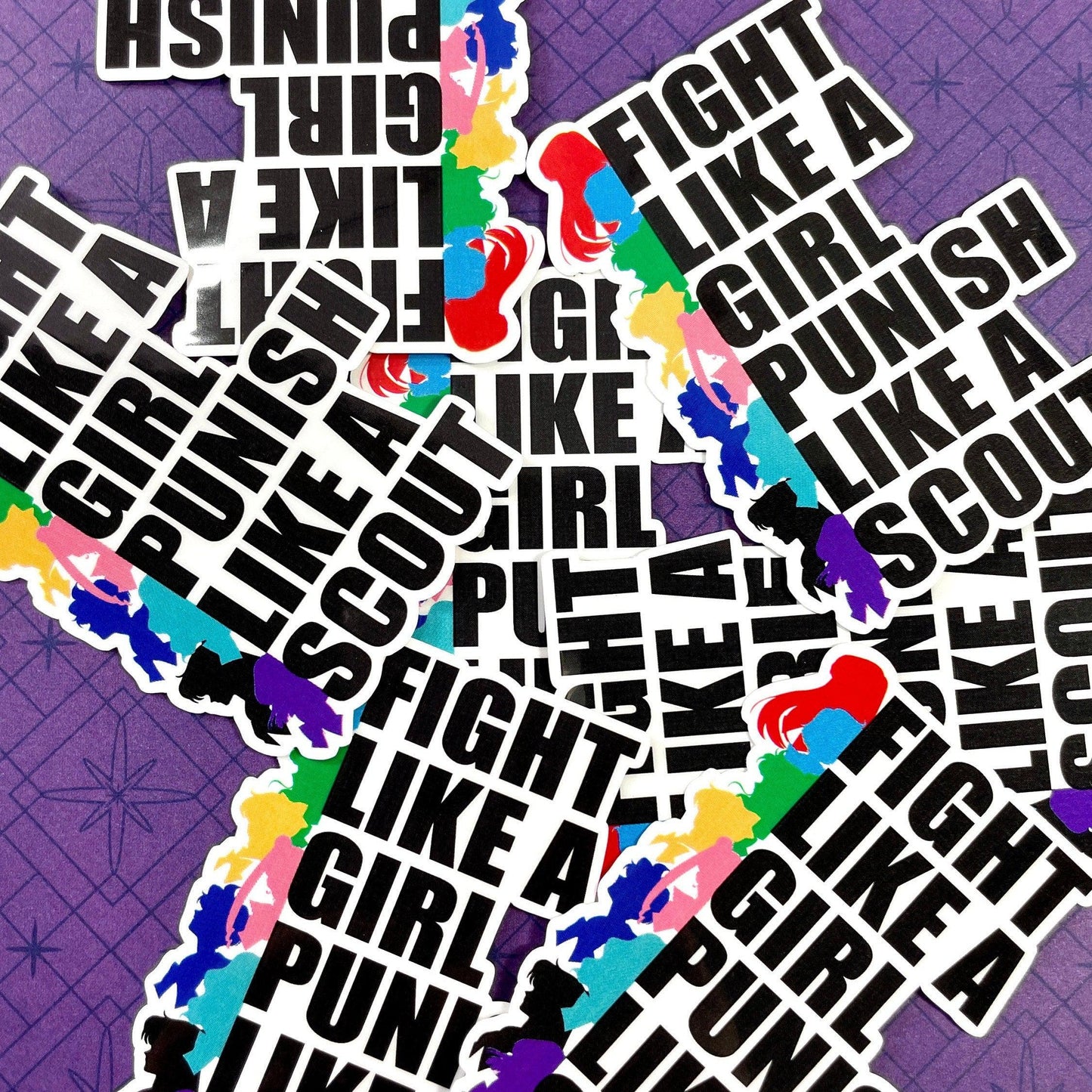 Punish Like A Scout Sticker (Tall/Head Version) Stickers All Scouts
