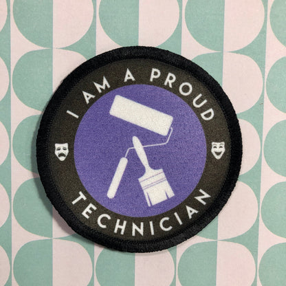 Scenic Artist Proud Technician Iron-on Patch Appliques & Patches