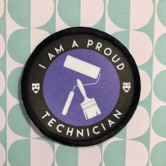 Scenic Artist Proud Technician Iron-on Patch Appliques & Patches