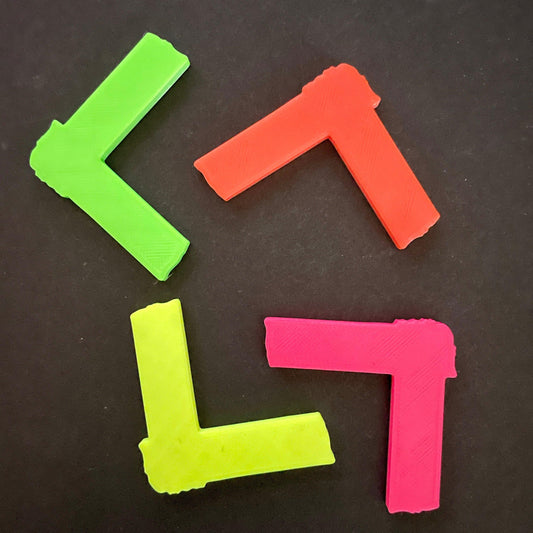 Spike Tape Magnets, Set of 4 Refrigerator Magnets