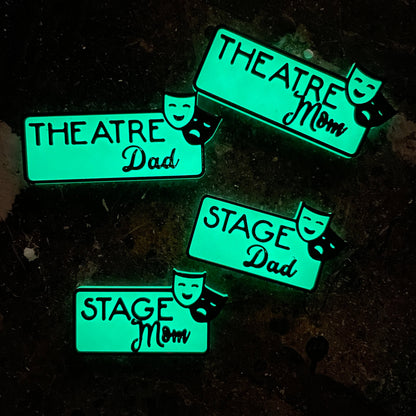 Stage Dad Name Badge Parent Badges Magnetic
