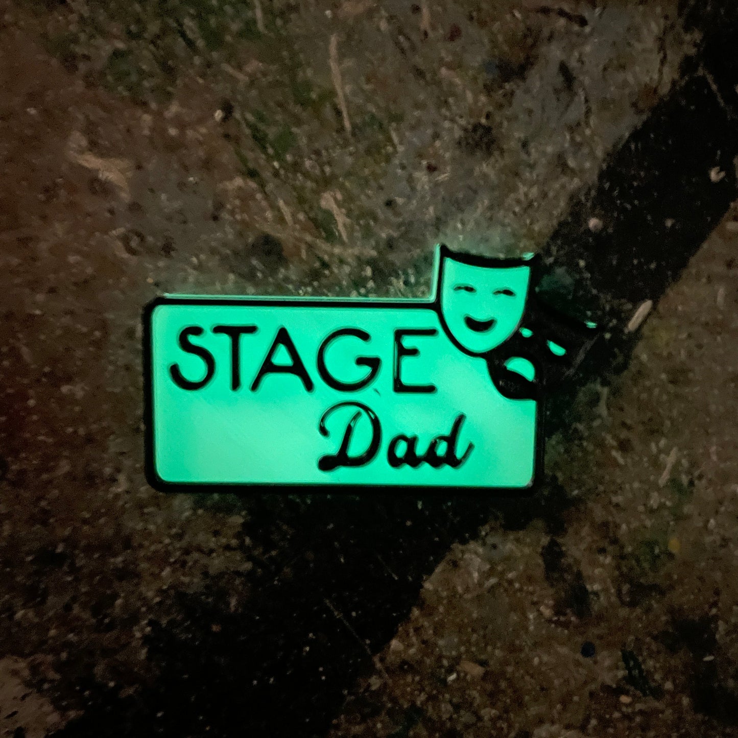 Stage Dad Name Badge Parent Badges Magnetic