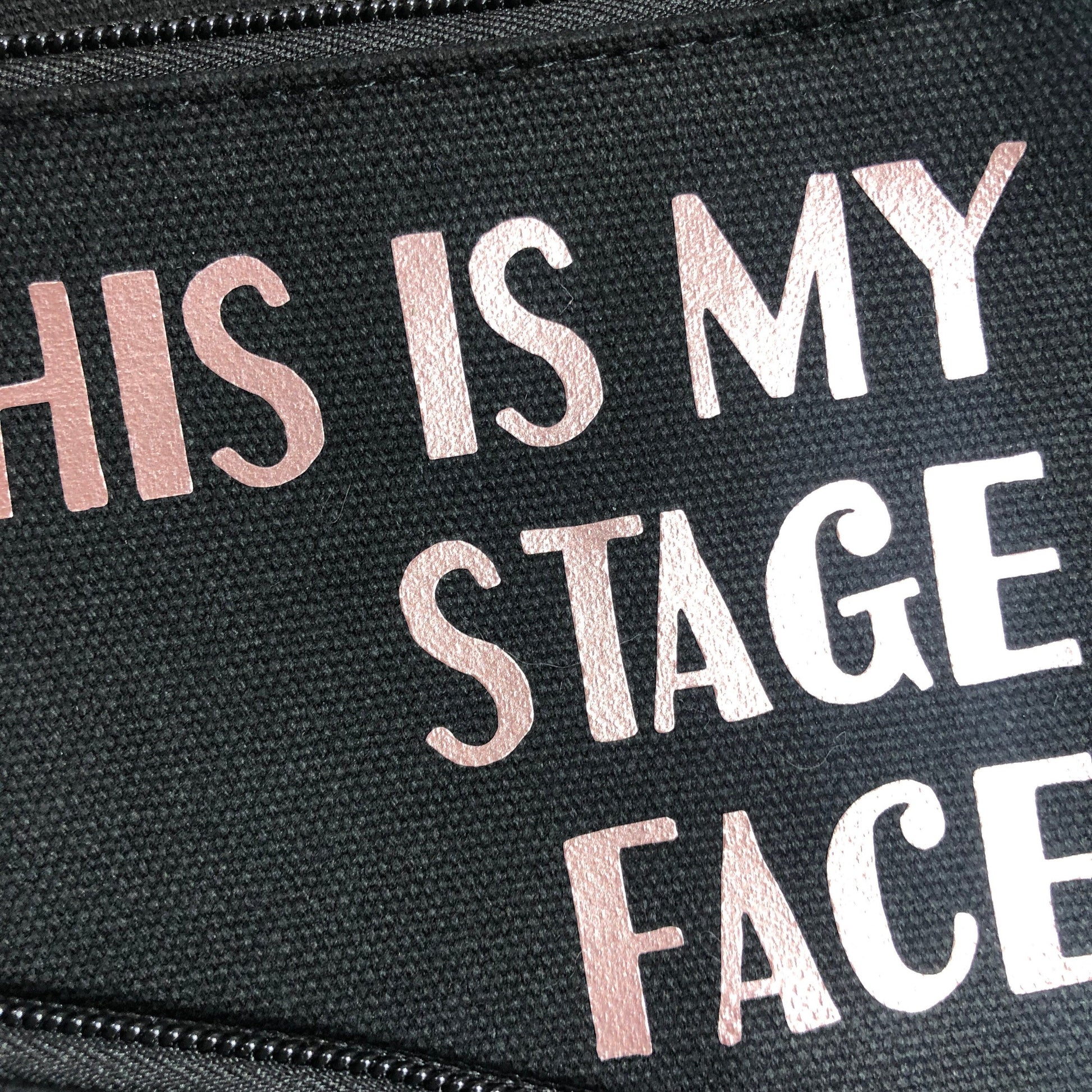 Stage Face Makeup Bag Cosmetic & Toiletry Bags Rose gold