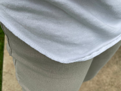 Team Uncertain Gray - 3/4 Sleeve Raglan Shirt Long Sleeve Shirt Grey/Heather Charcoa