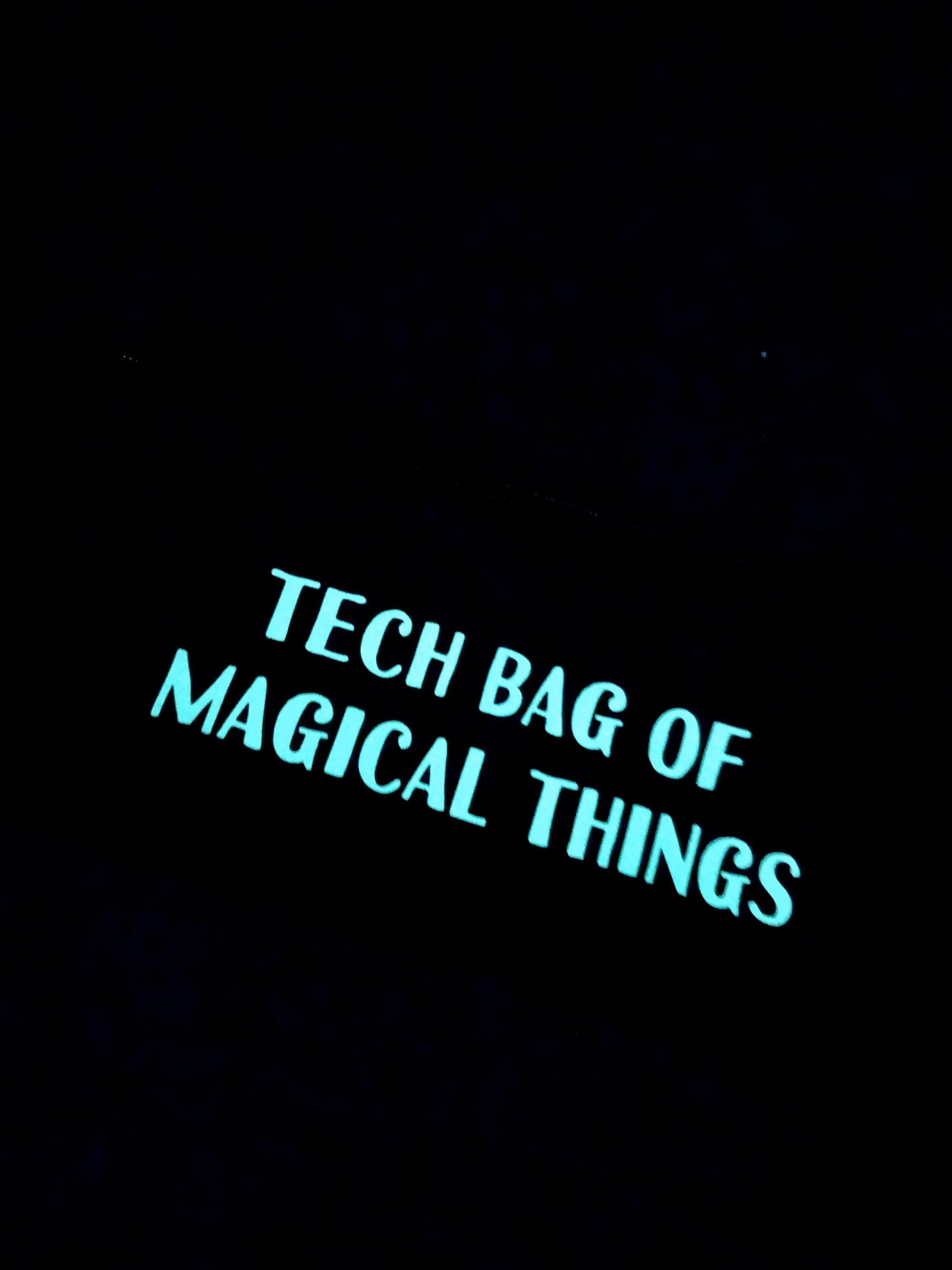Tech Bag of Magical Things Pencil Pouch Pen & Pencil Cases Glow - in - the - dark