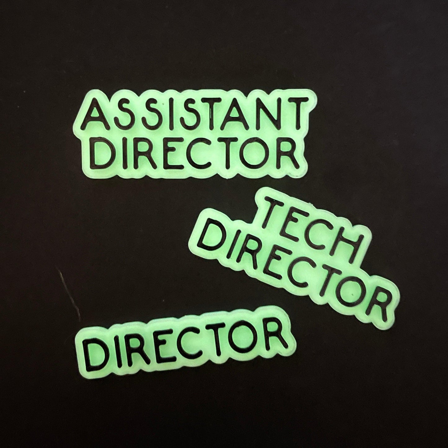 Technical Director Name Badge, Offset Technical Director Magnet