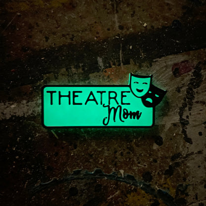 Theatre Mom Name Badge Parent Badges Magnet