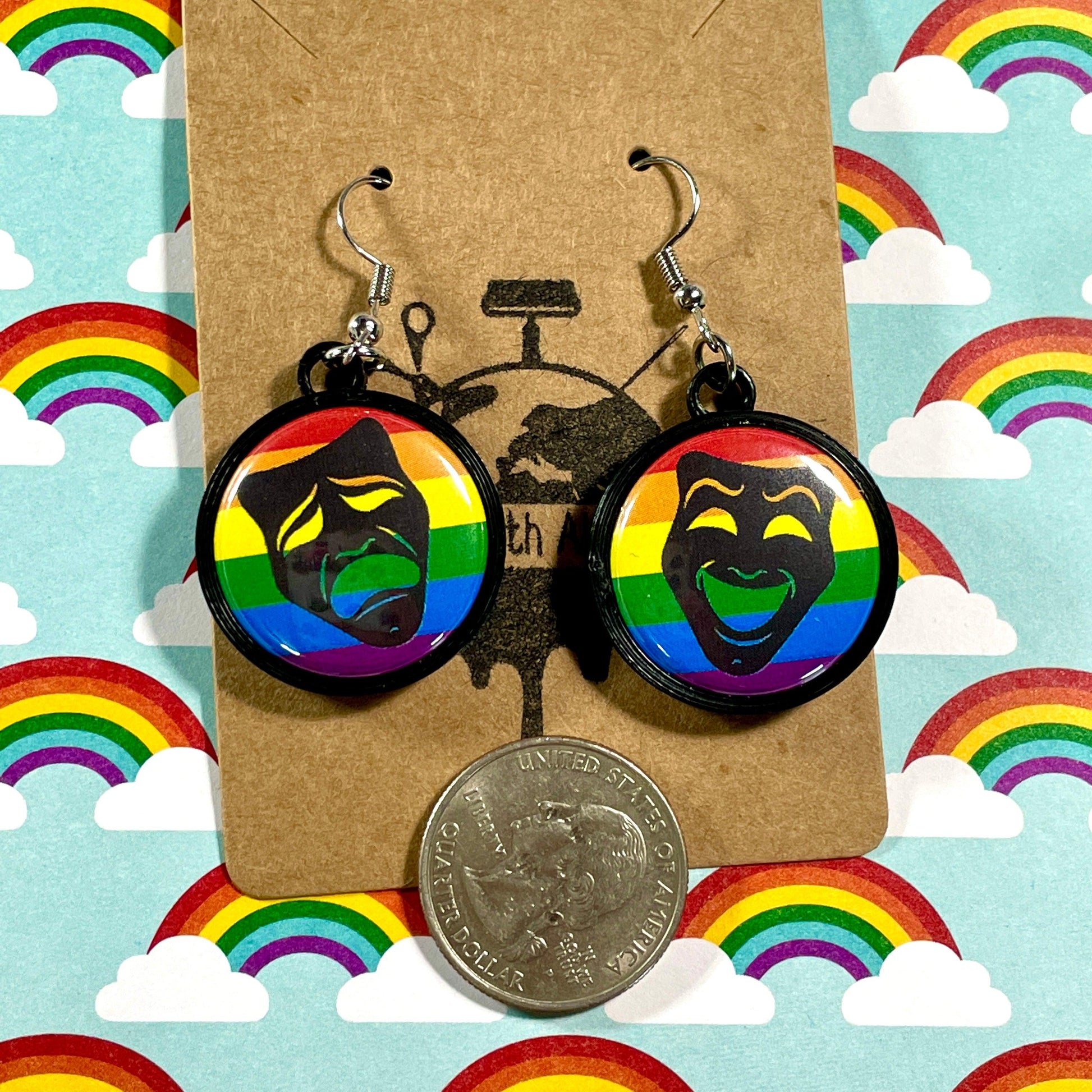 Theatre Pride Earrings Earrings