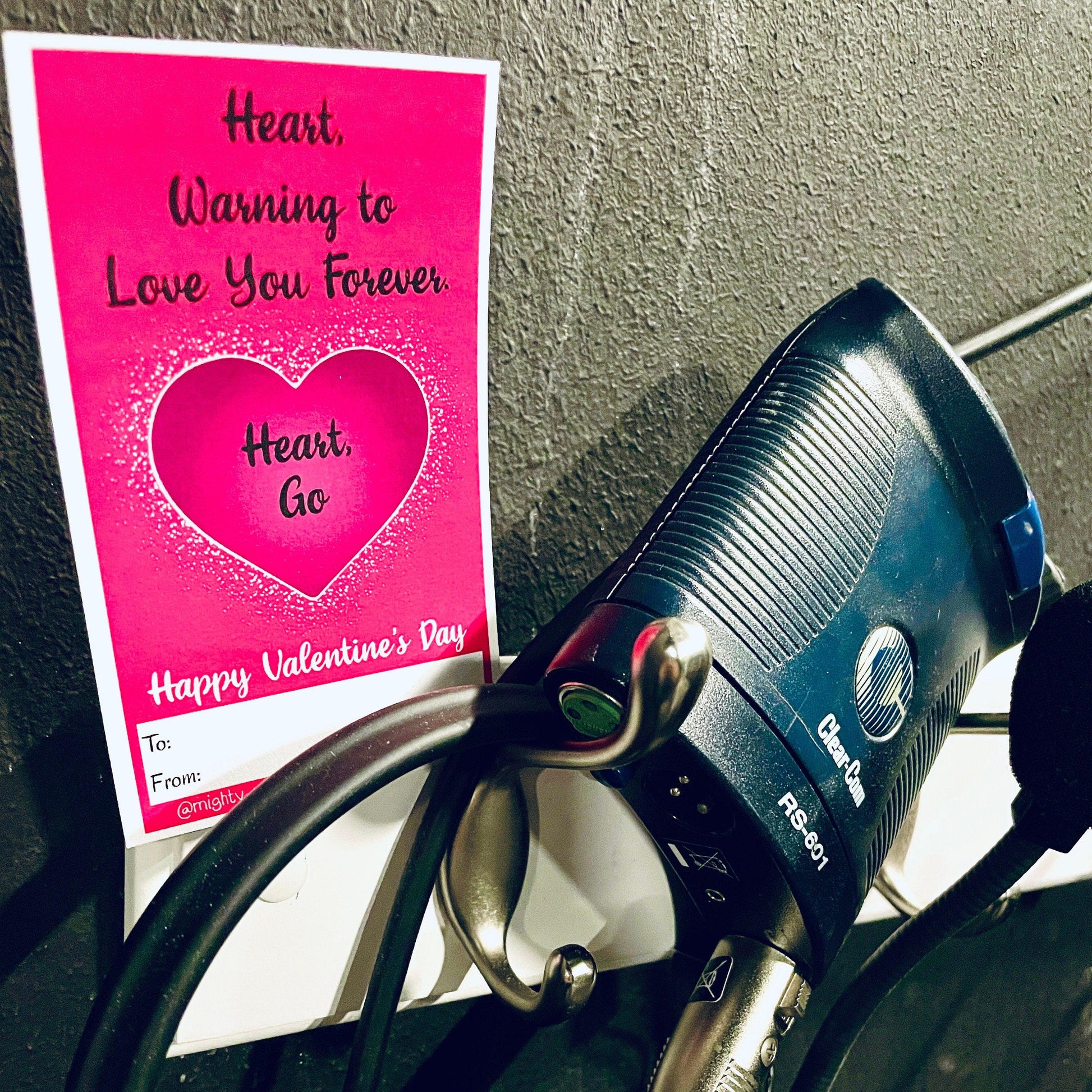 Theatre Tech Valentines, Set of 9, **Digital Download** Greeting & Note Cards